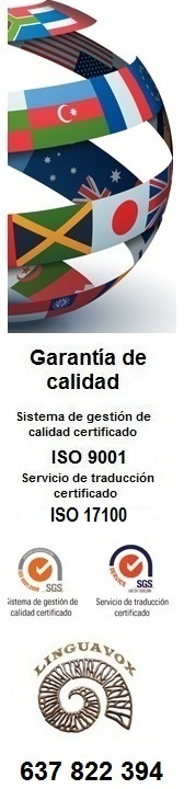 Servicio de traducción de alemán en Puebla de Albortón. Agencia de traducción LinguaVox, S.L.